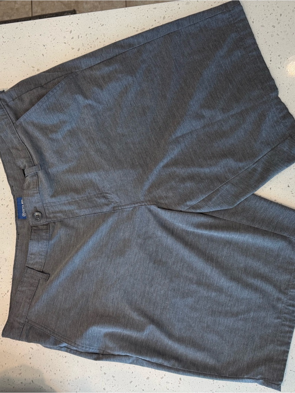 G-Star Men's Gray Flat-Front Shorts
